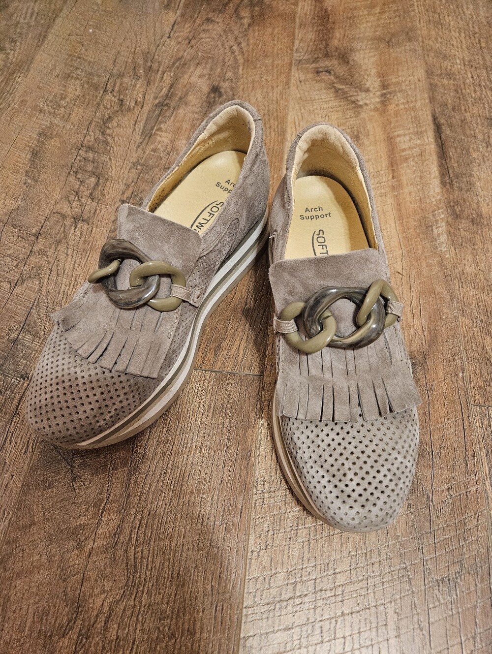 Softwaves Platform Loafers- Size 39 1/2 (9.5)